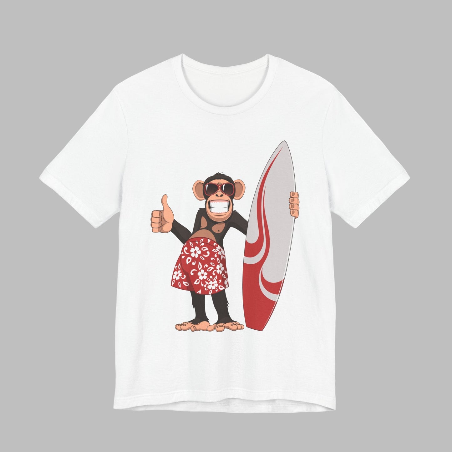 Ride the Waves: Chill Monkey Surfer