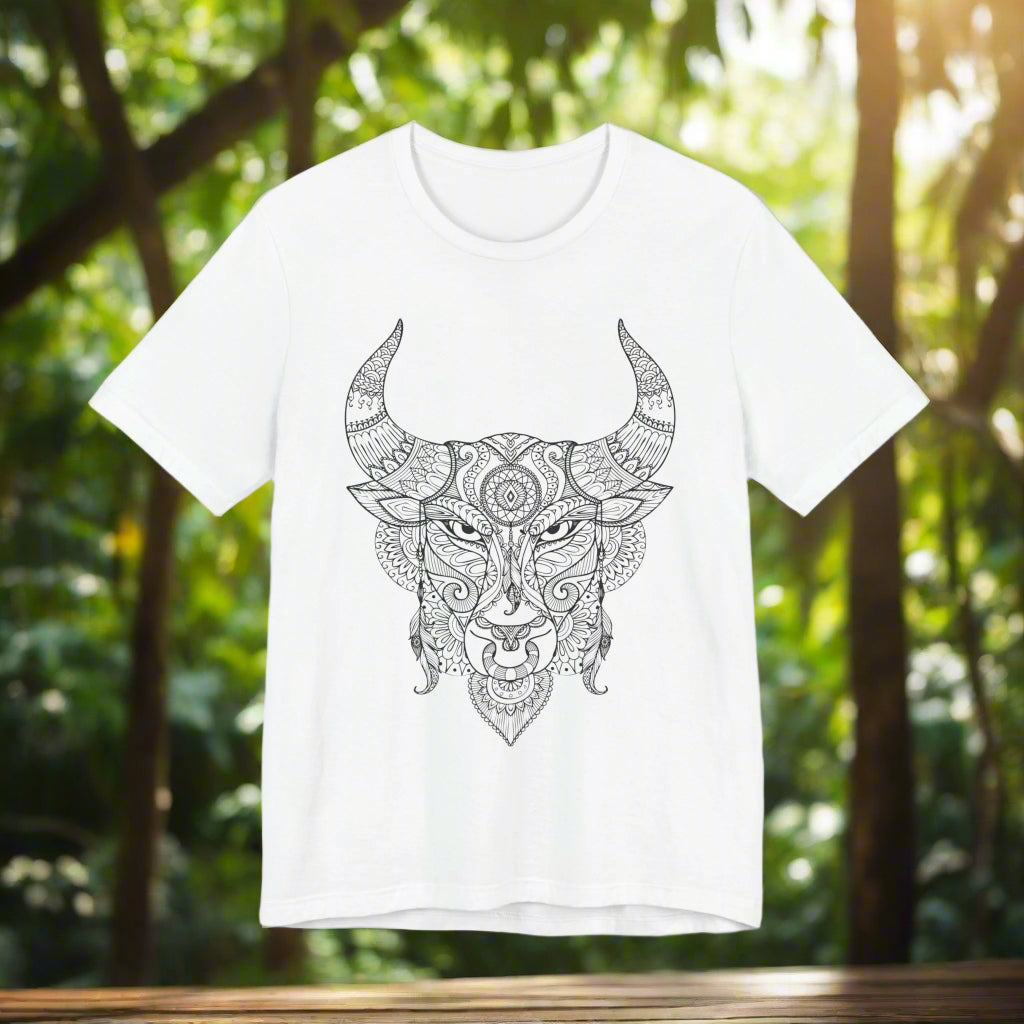 Zentangle Bull: A Fusion of Art and Strength