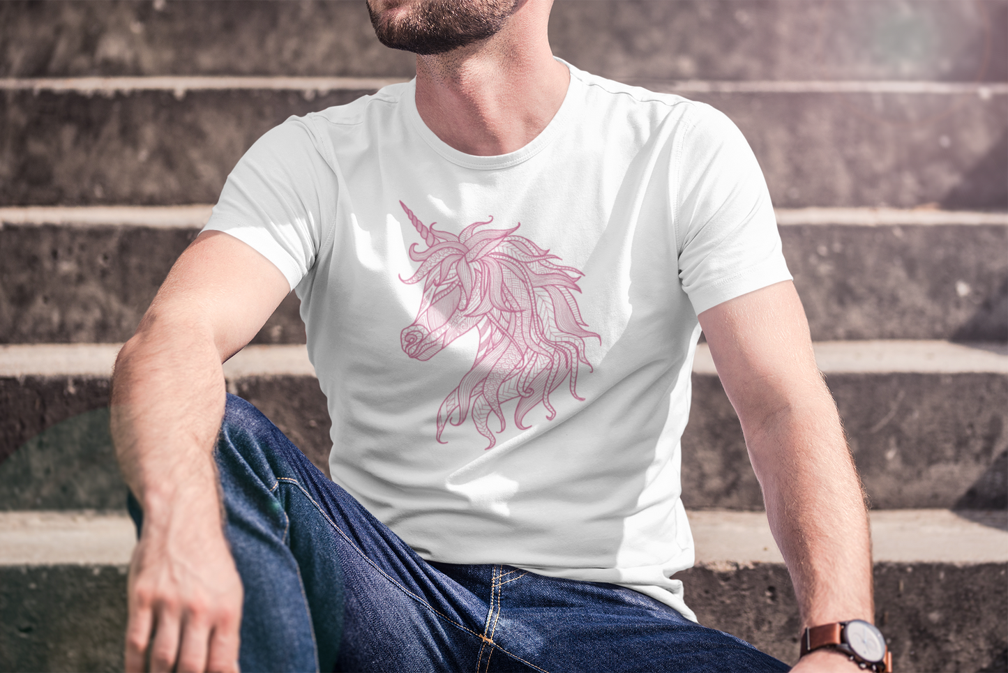Whimsical Dreams: A Magical Unicorn Design